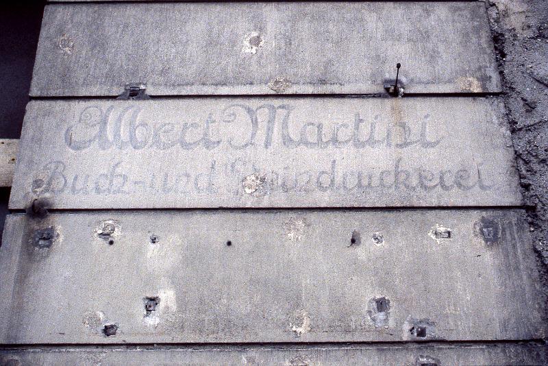 Leipzig-Lindenau, William-Zipperer-Str. 37, 21.11.1998.jpg - Albert Martine, Buch- und Steindruckerei
